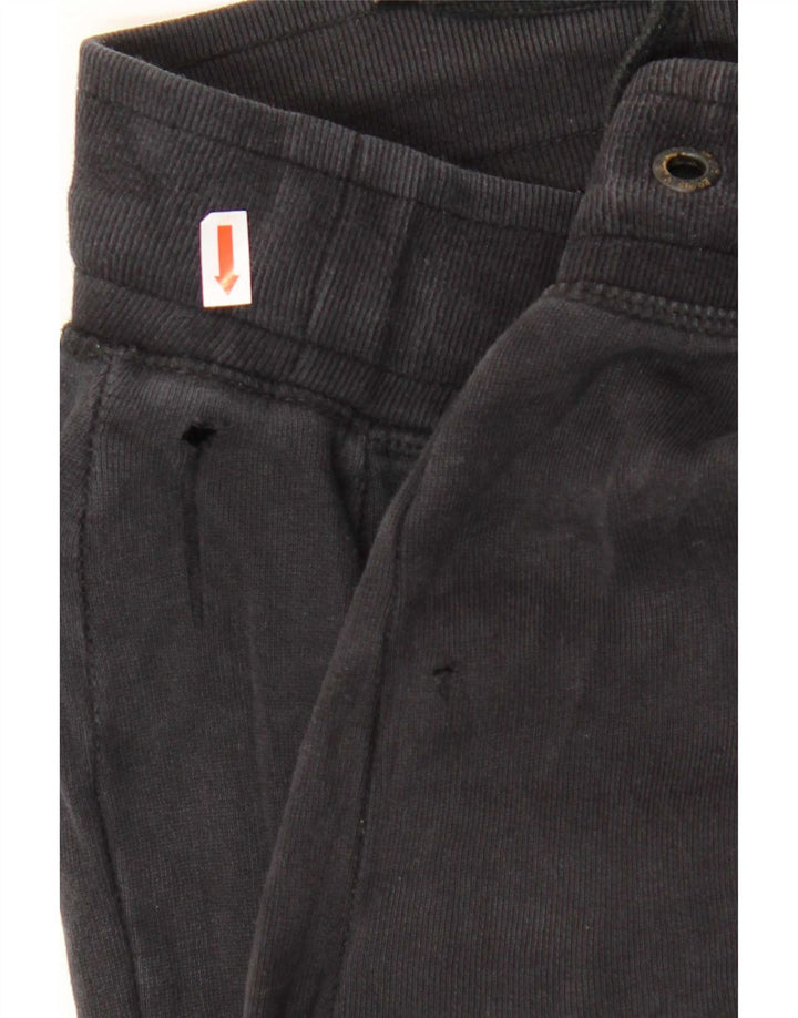 Jack Wills Mens Graphic Tracksuit Trousers Joggers Medium Black Cotton