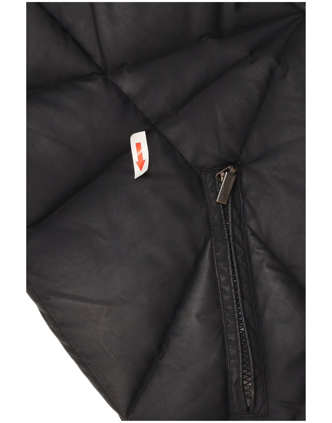 Esprit Womens Padded Jacket UK 16 Large Black Polyester