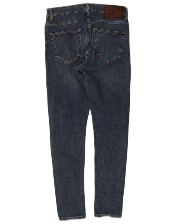 Zara Mens Skinny Jeans EU 38 Small W30 L28 Blue Cotton