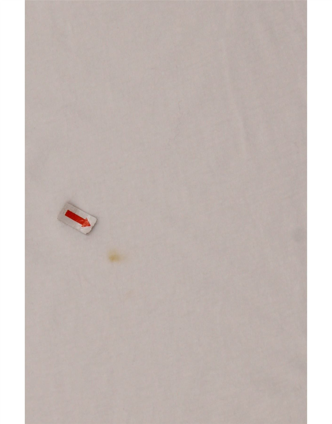 AVIREX Womens Crop Graphic T-Shirt Top UK 22 2XL White Cotton