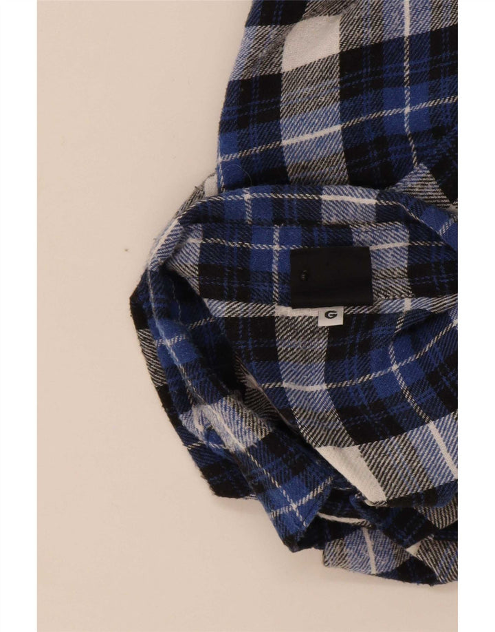 Rip Curl Mens Flannel Shirt Large Blue Check