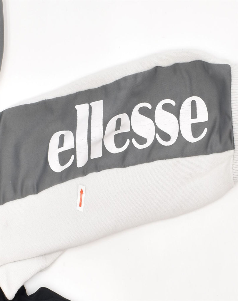 ELLESSE Boys Zip Hoodie Sweater 12-13 Years Black | Vintage | Thrift | Second-Hand | Used Clothing | Messina Hembry 