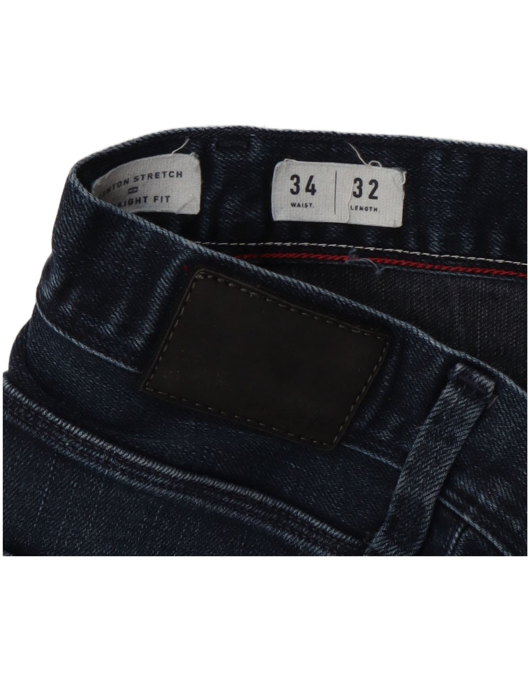 Tommy Hilfiger Mens Denton Straight Jeans W34 L32 Navy Blue