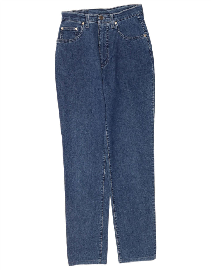 Roberta Puccini Womens High Waist Jeans IT 42 Medium W24 L28 Blue Cotton