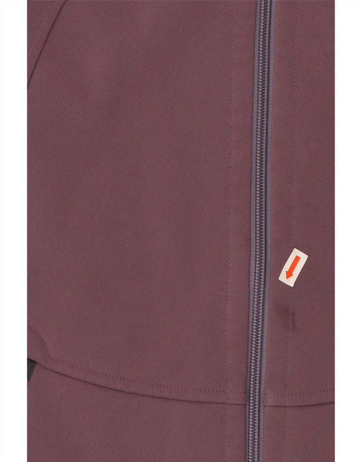 Jack Wolfskin Womens Windbreaker Jacket UK 8 Small Purple Polyester