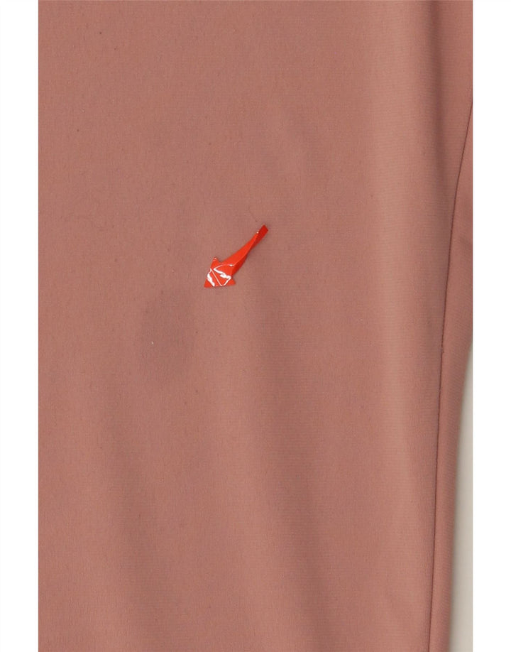 Nike Womens Tracksuit Trousers Joggers UK 10 Small Pink Polyester