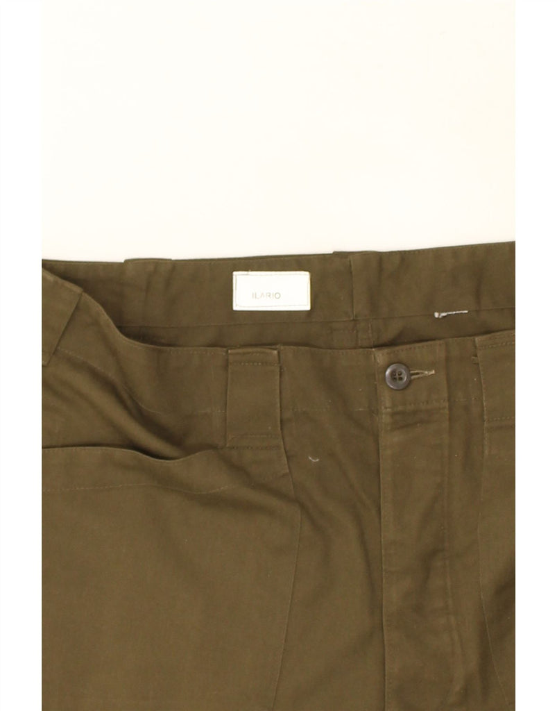 VINTAGE Mens Slim Cargo Trousers W38 L28 Khaki | Vintage Vintage | Thrift | Second-Hand Vintage | Used Clothing | Messina Hembry 