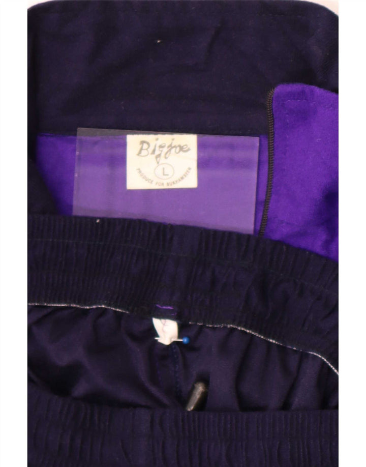 Vintage Mens Full Tracksuit Large Multicoloured Colourblock