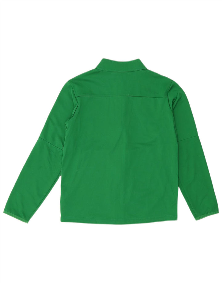 Nike Boys Dri Fit Graphic Tracksuit Top Jacket 10-11 Years Medium Green