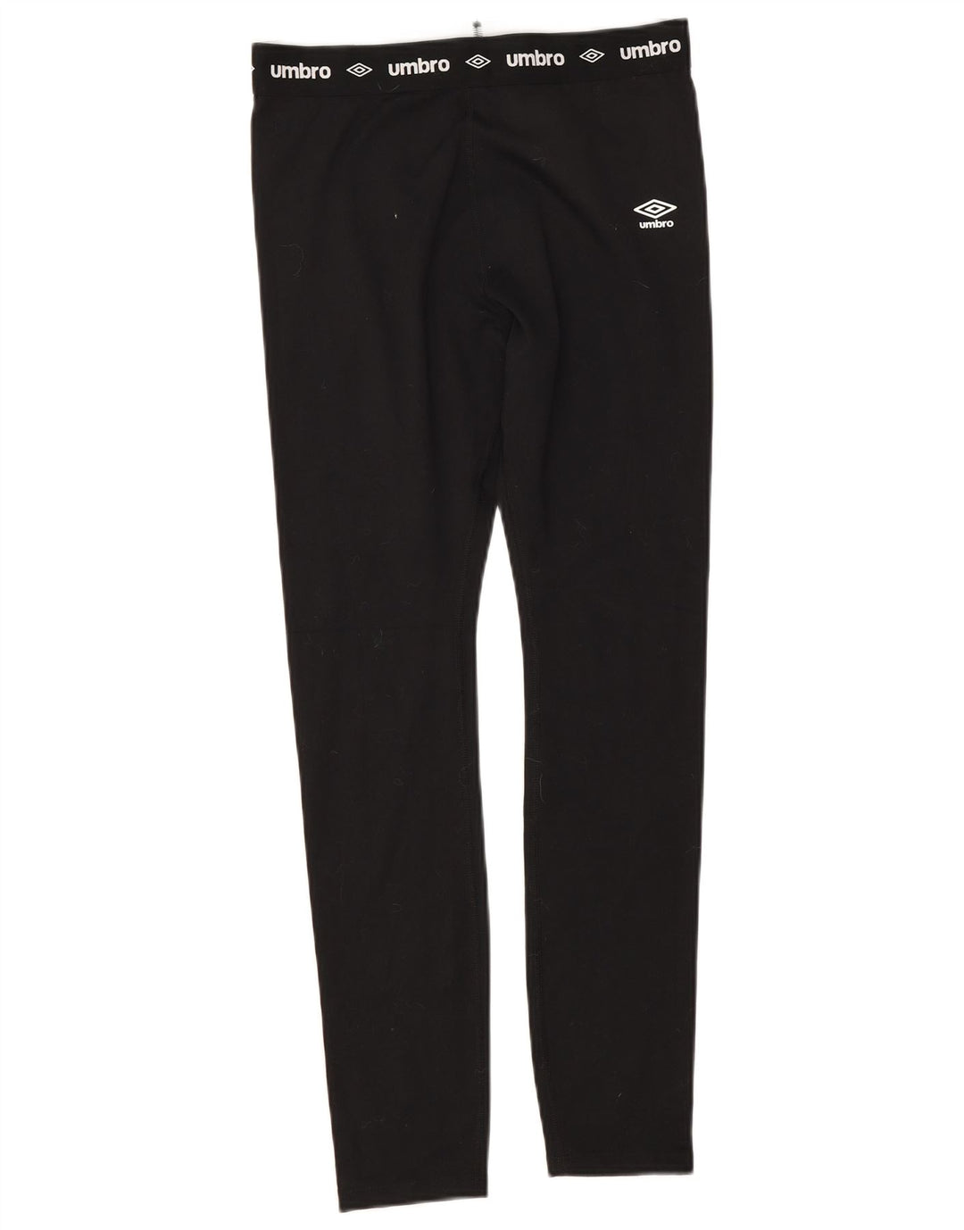 Umbro Girls Leggings 15-16 Years W26 Black Polyester