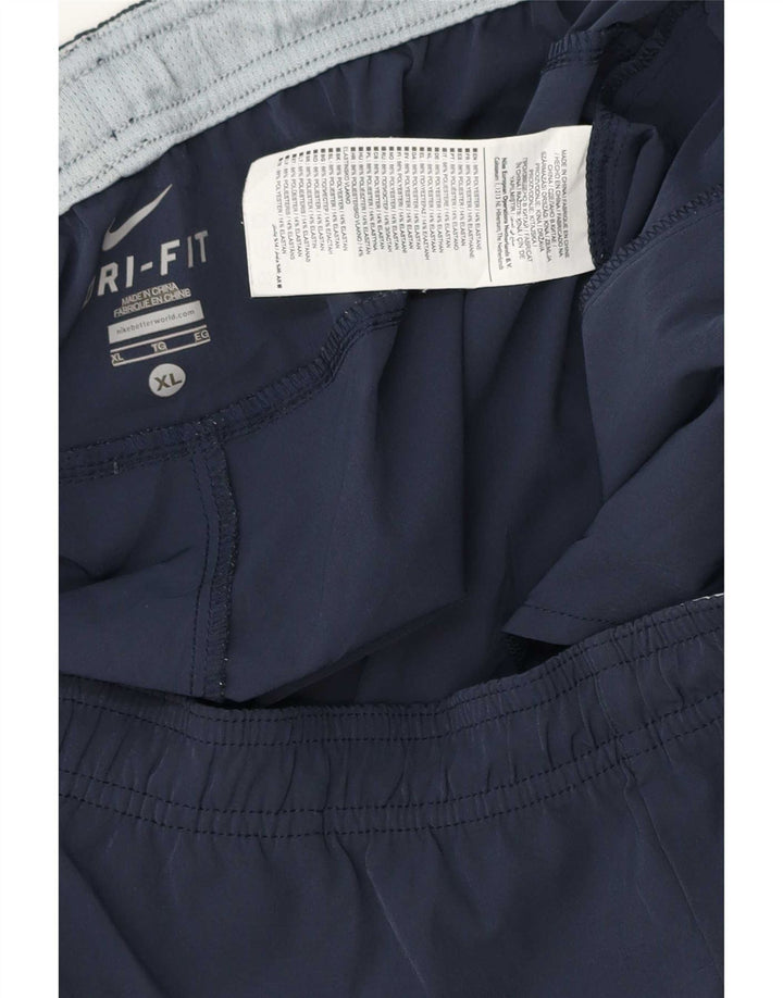 Nike Mens Sport Shorts XL Navy Blue Polyester