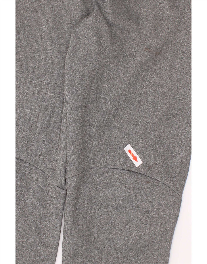 Nike Boys Dri Fit Tracksuit Trousers Joggers 5-6 Years Medium Grey Flecked