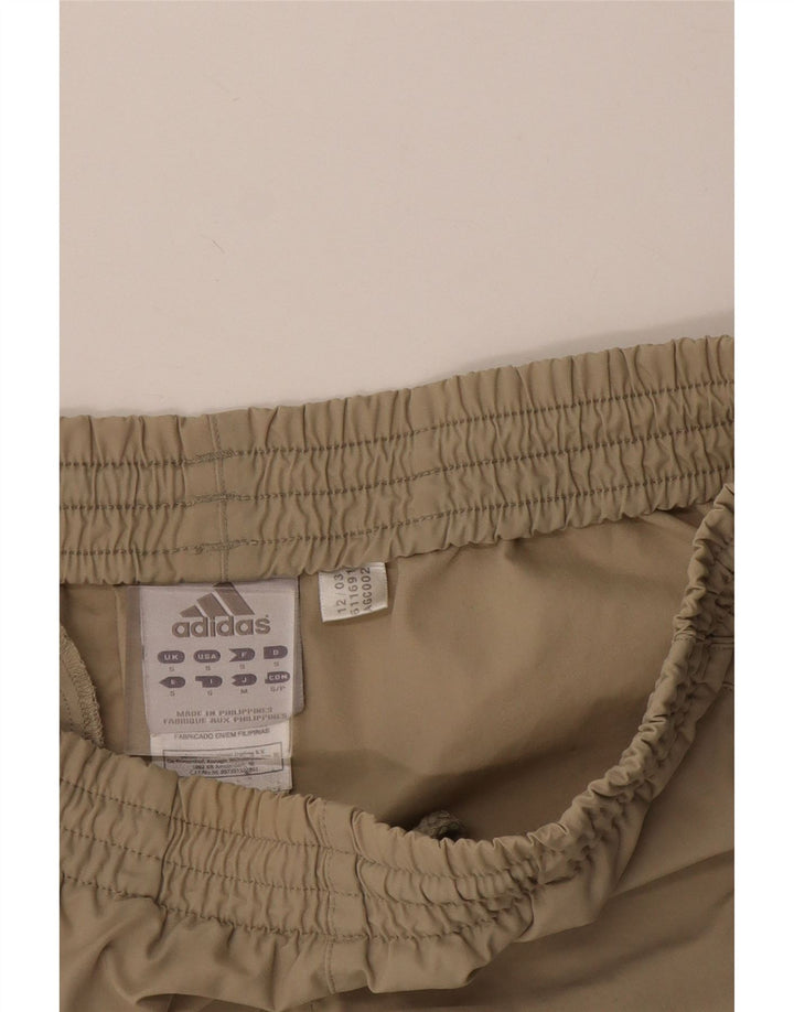 Adidas Mens Tracksuit Trousers Small  Khaki Polyester