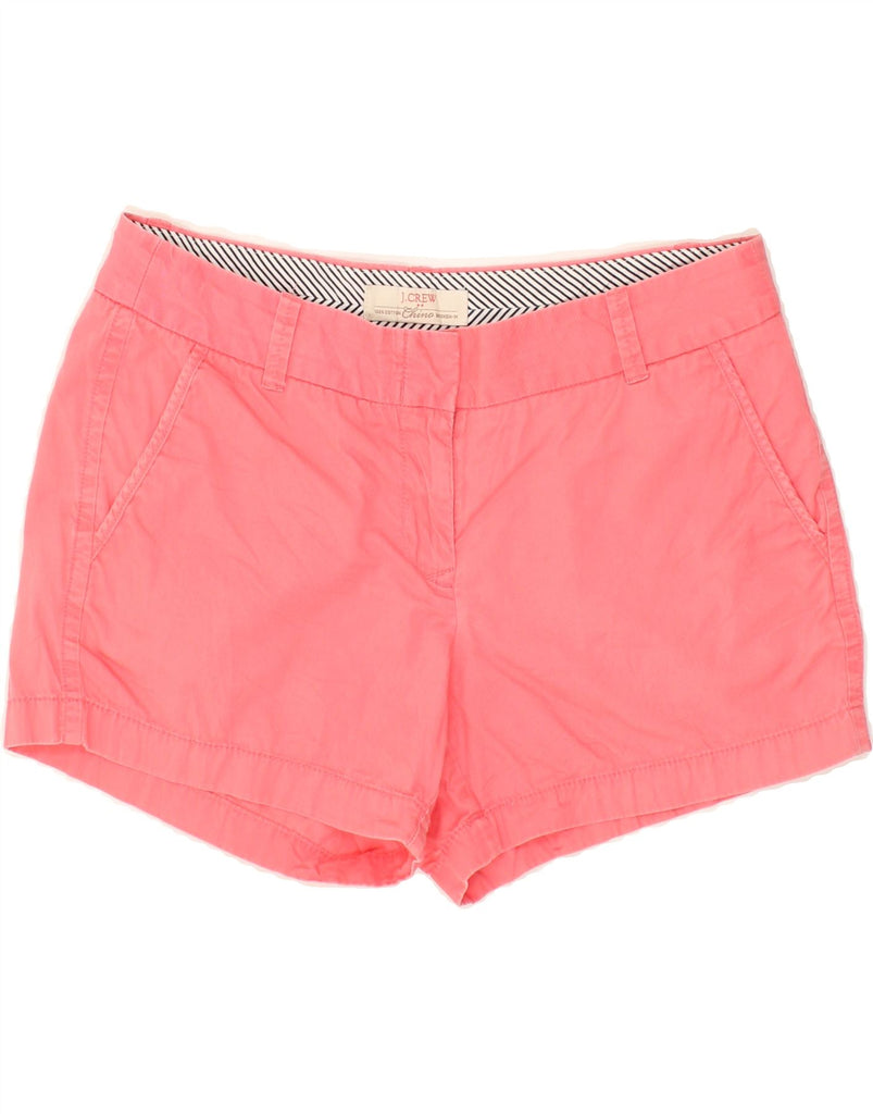 J. CREW Womens Broken In Chino Shorts US 6 Medium W31 Pink Cotton | Vintage J. Crew | Thrift | Second-Hand J. Crew | Used Clothing | Messina Hembry 