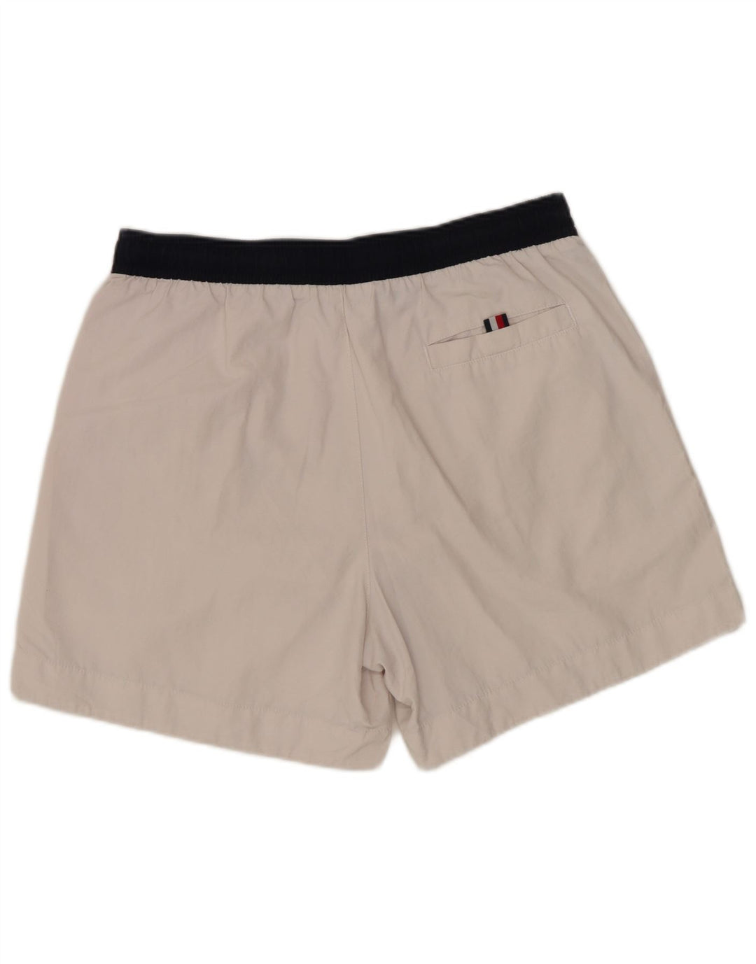 Tommy Hilfiger Mens Swimming Shorts Medium White Colourblock Nylon