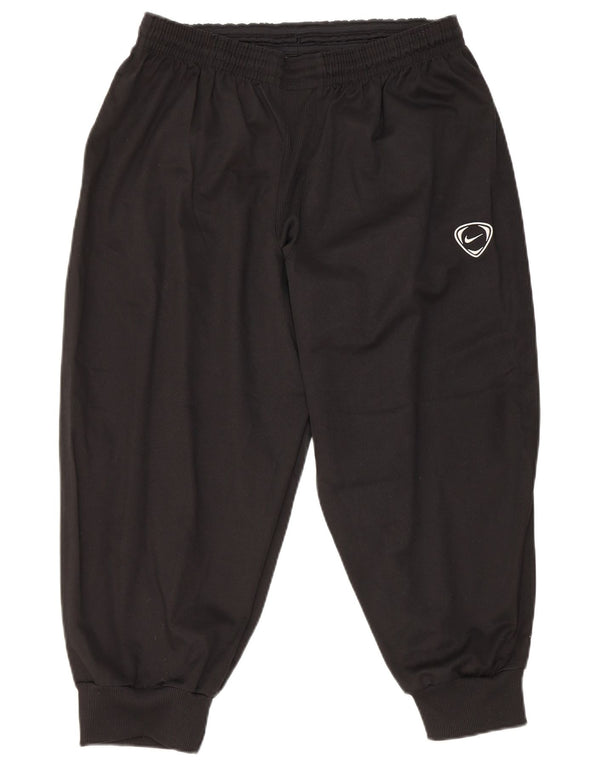 Nike Mens Capri Tracksuit Trousers Joggers XL Black Cotton