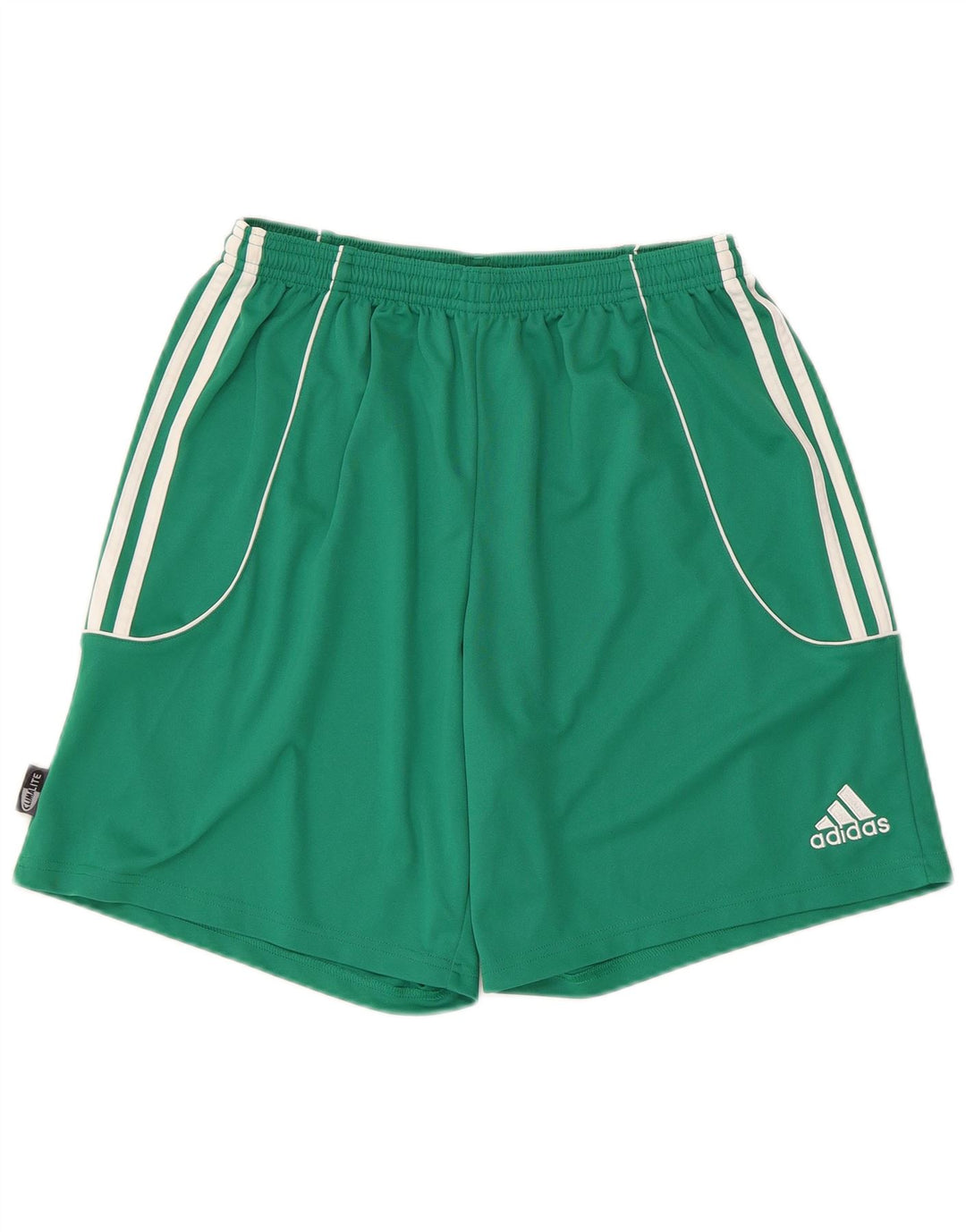 Adidas Mens Climalite Sport Shorts XL Green Polyester