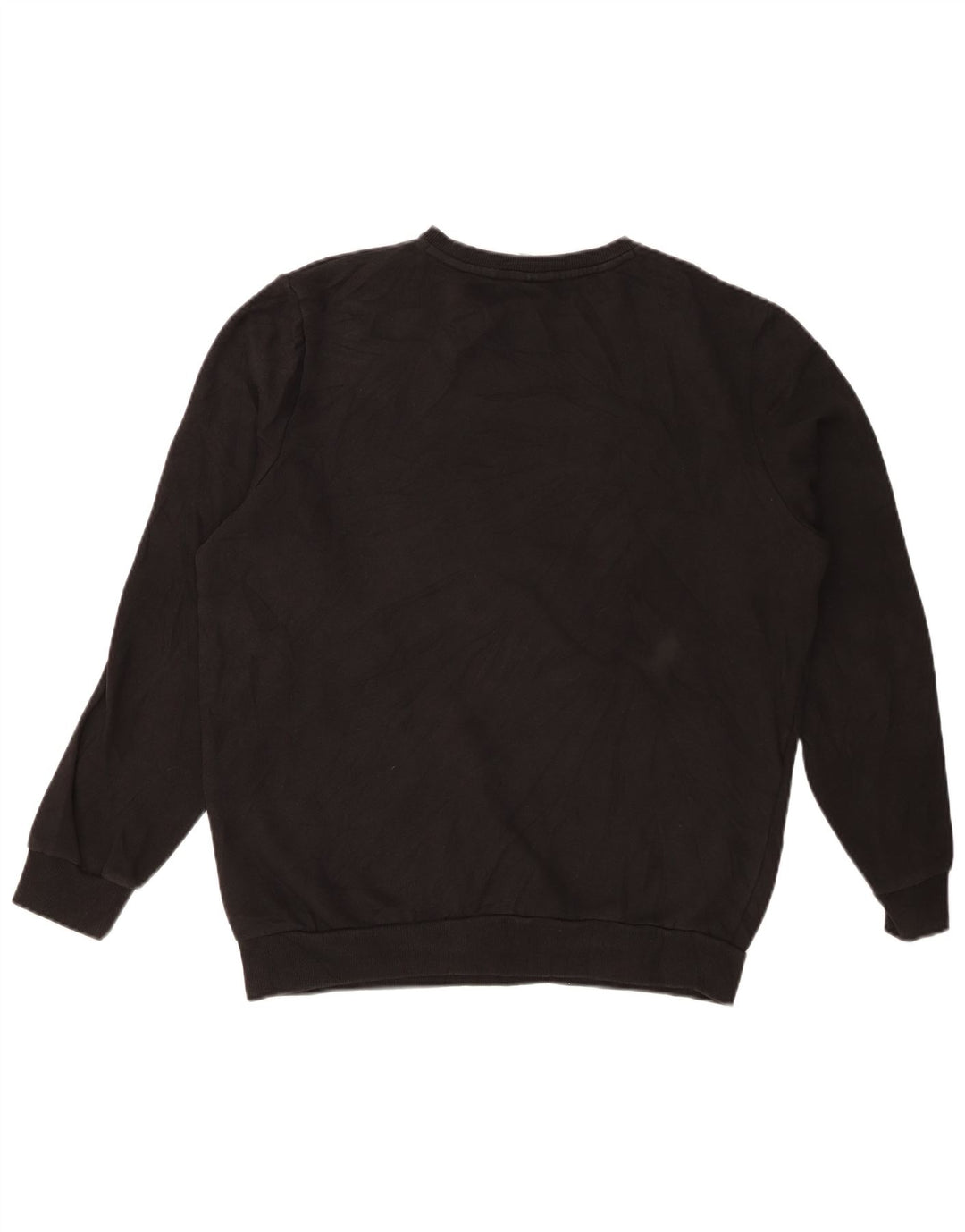 PUMA Mens Graphic Sweatshirt Jumper Medium Black Cotton