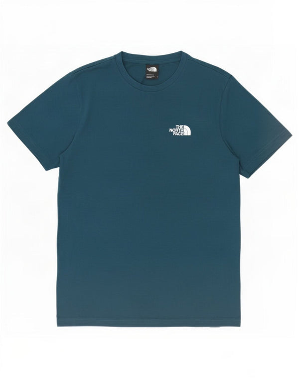 The North Face Mens T-Shirt Top Small Navy Blue Cotton