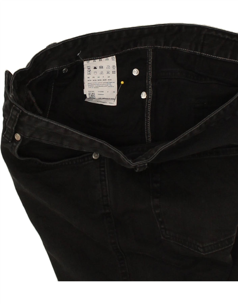 HUGO BOSS Mens Slim Jeans W34 L27  Black | Vintage Hugo Boss | Thrift | Second-Hand Hugo Boss | Used Clothing | Messina Hembry 