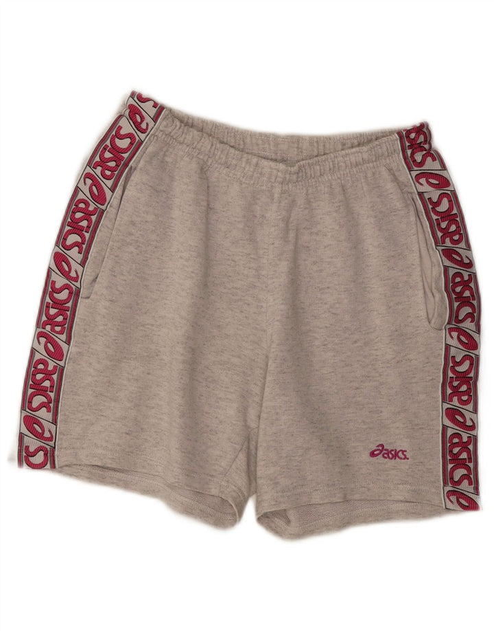 Asics Mens Graphic Sport Shorts Medium Grey