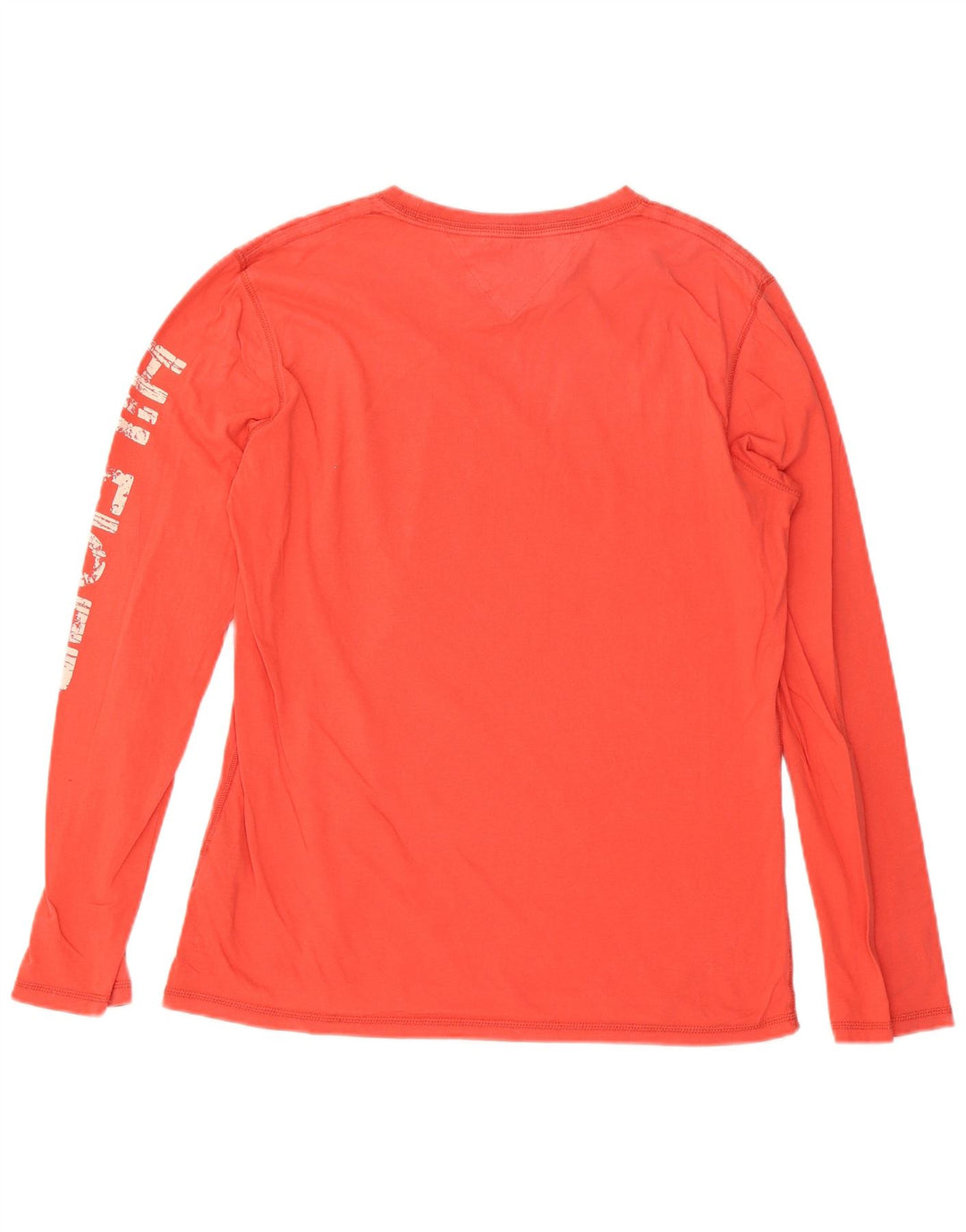Tommy Hilfiger Mens Graphic Top Long Sleeve XL Red Cotton