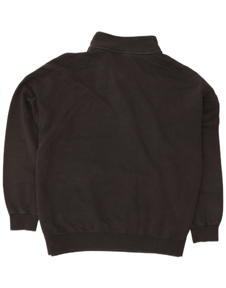 Puma Mens Zip Neck Sweatshirt Jumper 2XL Black