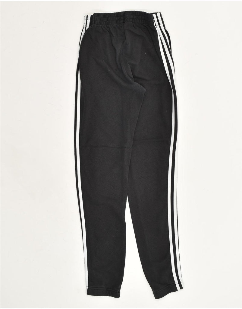 ADIDAS Girls Tracksuit Trousers Joggers 13-14 Years Black Cotton | Vintage Adidas | Thrift | Second-Hand Adidas | Used Clothing | Messina Hembry 