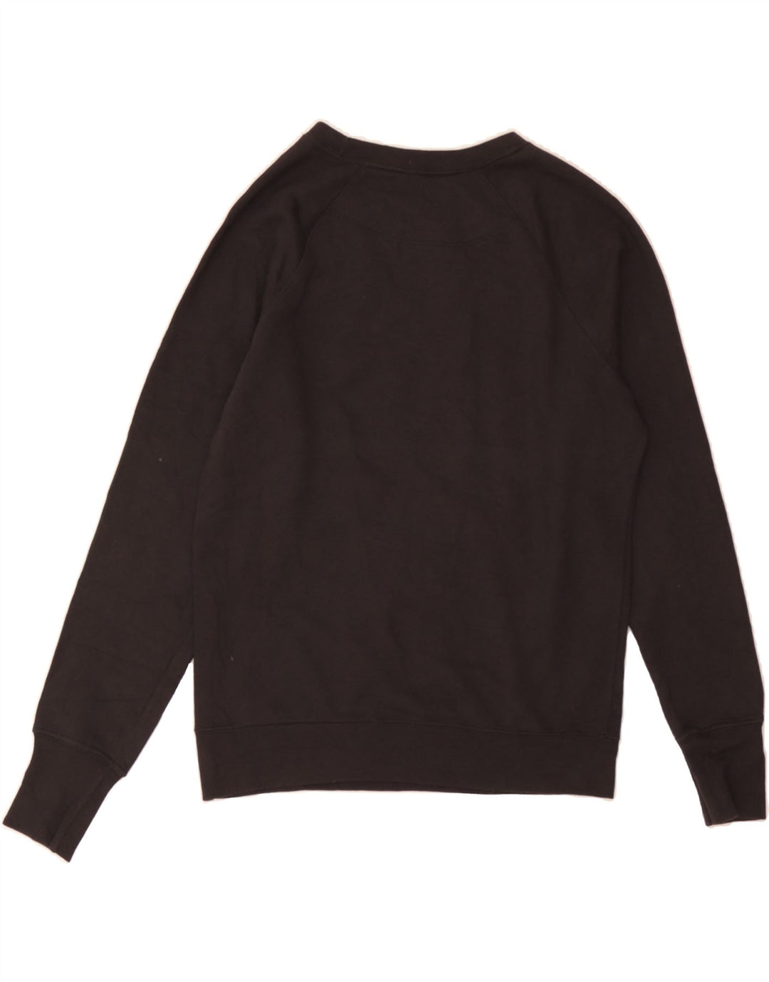 CHAMPION Mens Graphic Sweatshirt Jumper Small Black Polyester Vintage Champion and Second-Hand Champion from Messina Hembry 