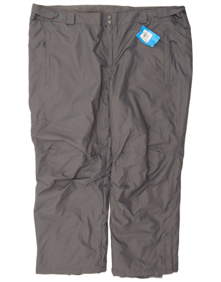 Columbia Mens Ski Trousers 4XL Grey Nylon