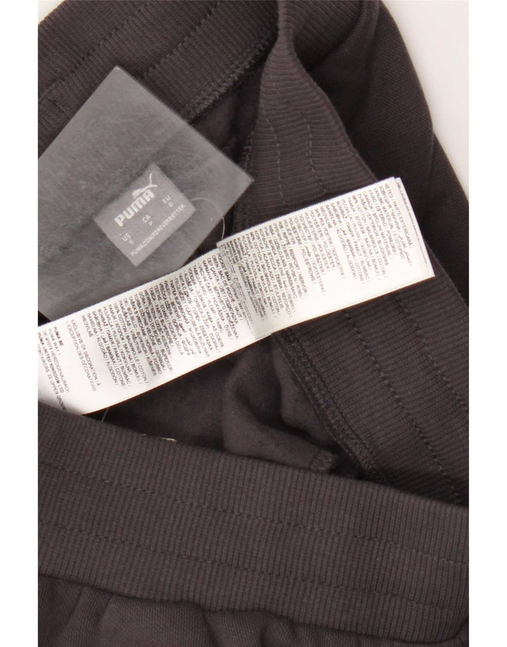 Puma Mens Tracksuit Trousers Joggers Small Purple Cotton