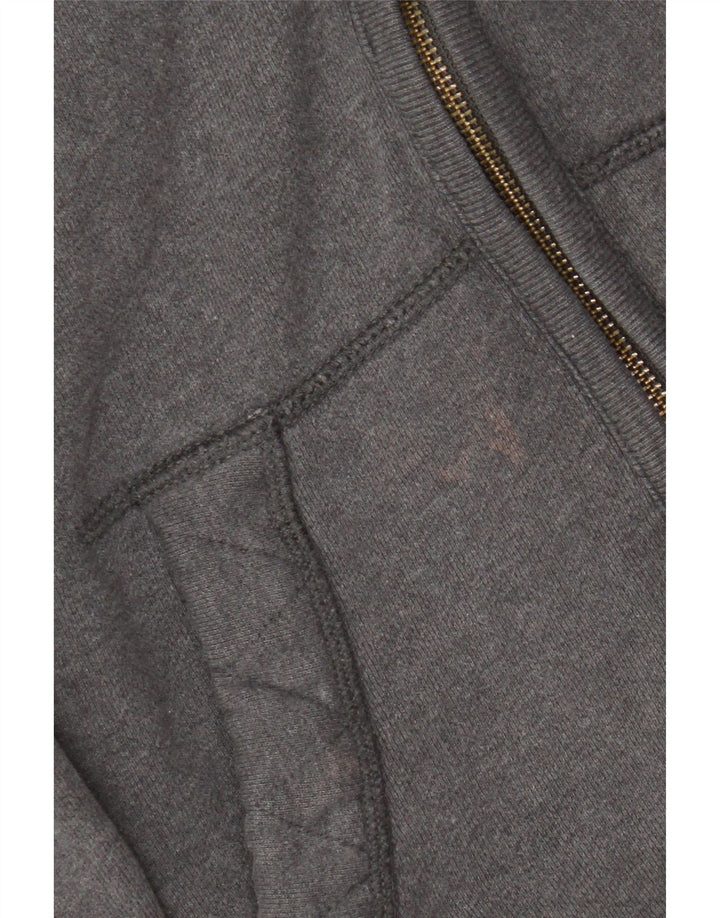 Fat Face Mens Zip Hoodie Sweater XS Grey Cotton