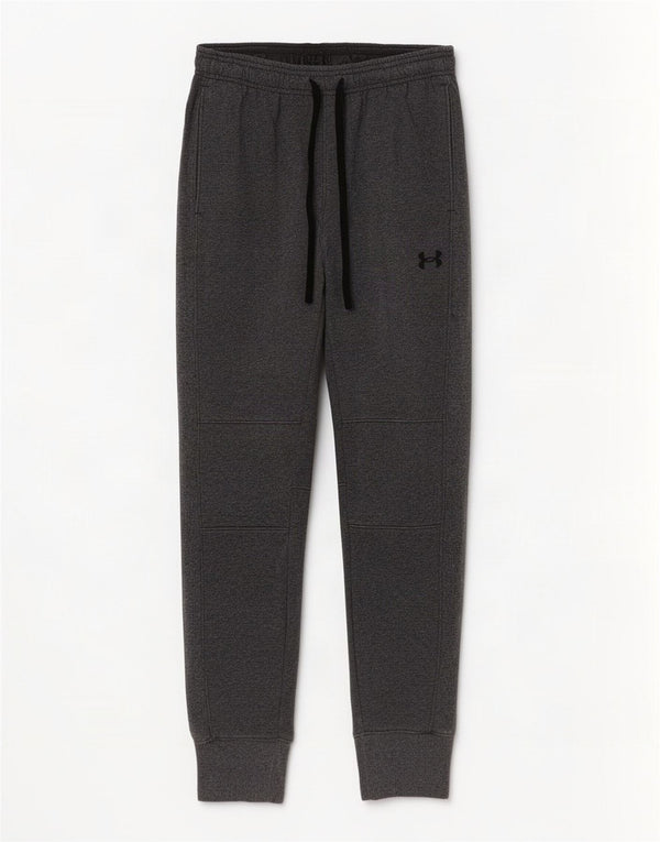 Under Armour Mens Cold Gear Tracksuit Trousers Joggers Small Grey Cotton
