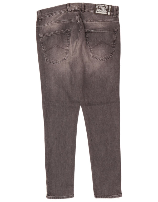 Carrera Mens 737 Skinny Jeans IT 50 Large W34 L30 Grey Cotton