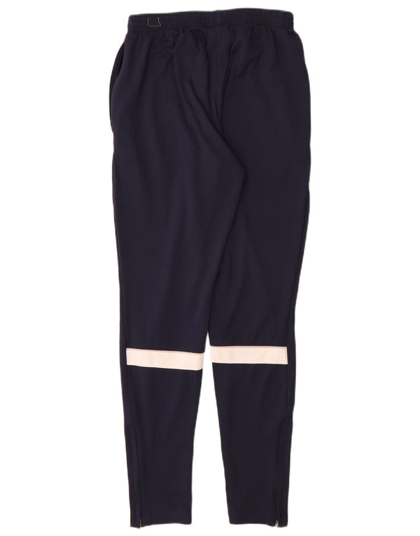 Nike Mens Tracksuit Trousers Medium Navy Blue Colourblock Polyester