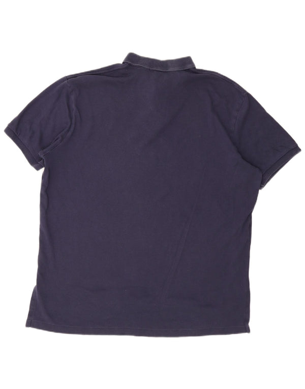 POLO RALPH LAUREN Mens Polo Shirt XL Navy Blue Cotton
