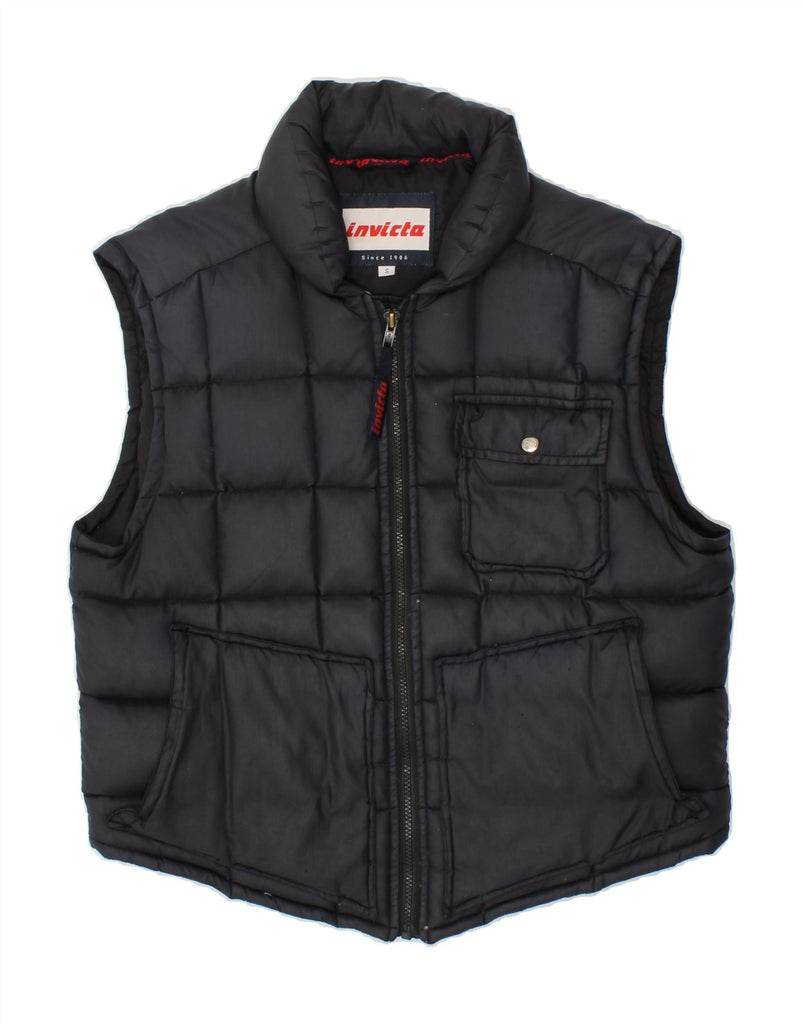 INVICTA Mens Padded Gilet UK 36 Small Navy Blue Vintage Invicta and Second-Hand Invicta from Messina Hembry 