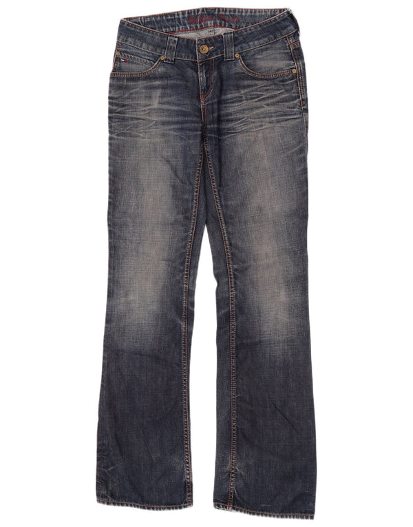 Tommy Hilfiger Womens Bootcut Jeans W28 L34 Blue Cotton