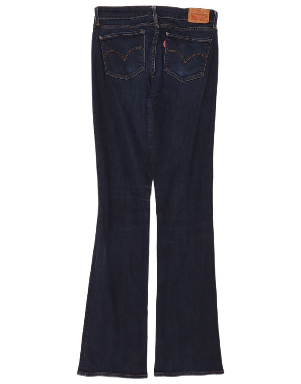 Levi's Womens 715 Bootcut Jeans W28 L32 Navy Blue Cotton