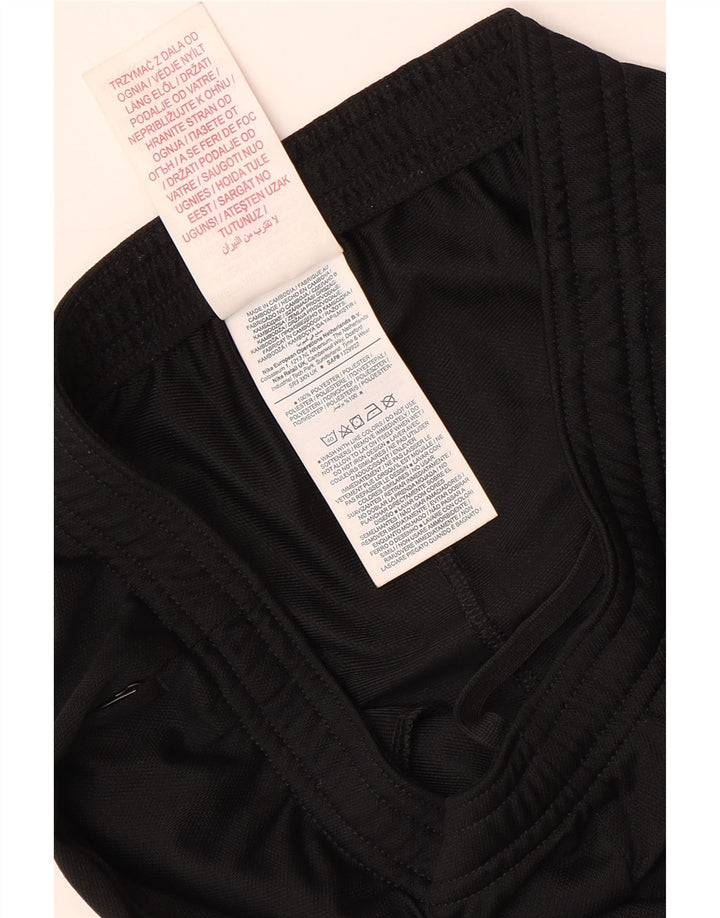 Nike Boys Dri Fit Tracksuit Trousers 13-14 Years XL Black Polyester