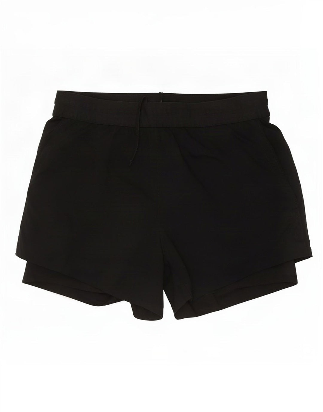 Nike Womens Dri Fit Sport Shorts UK 14 Medium Black Nylon