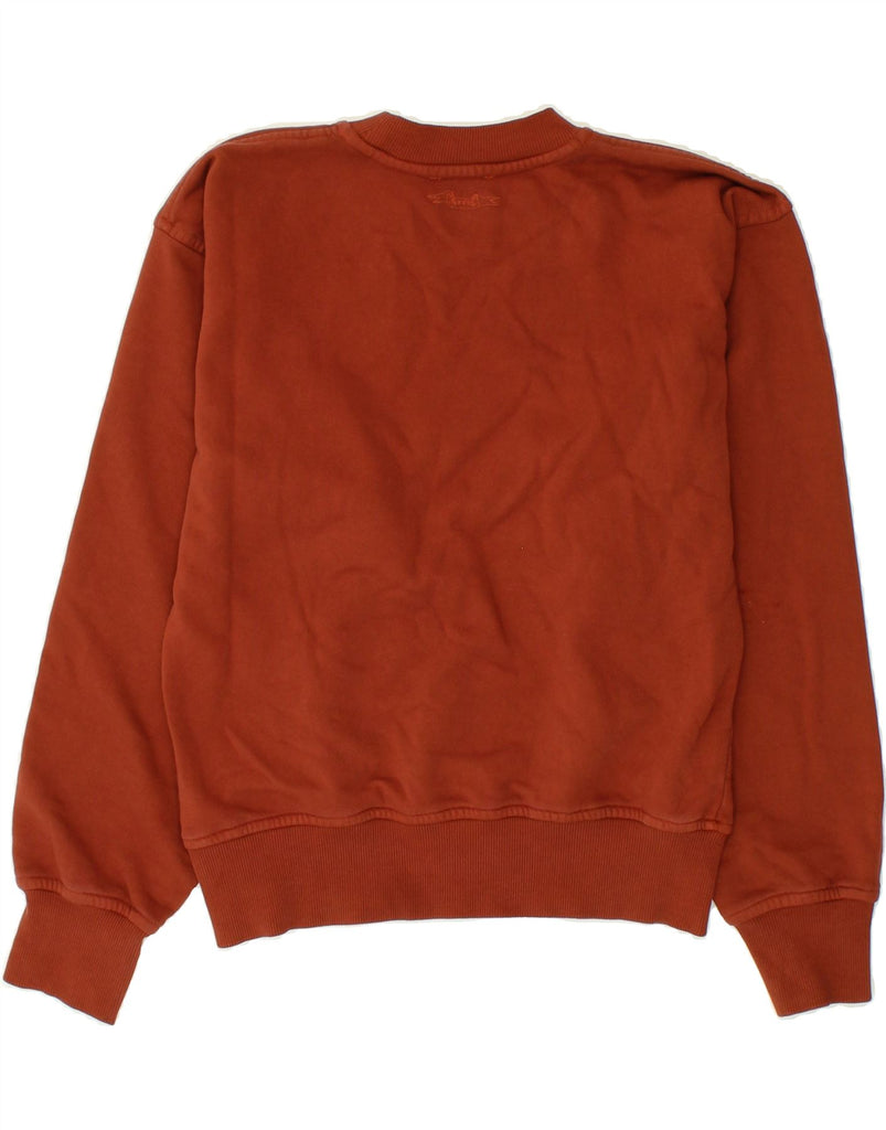 DIESEL Womens Sweatshirt Jumper UK 6 XS Brown Cotton Vintage Diesel and Second-Hand Diesel from Messina Hembry 