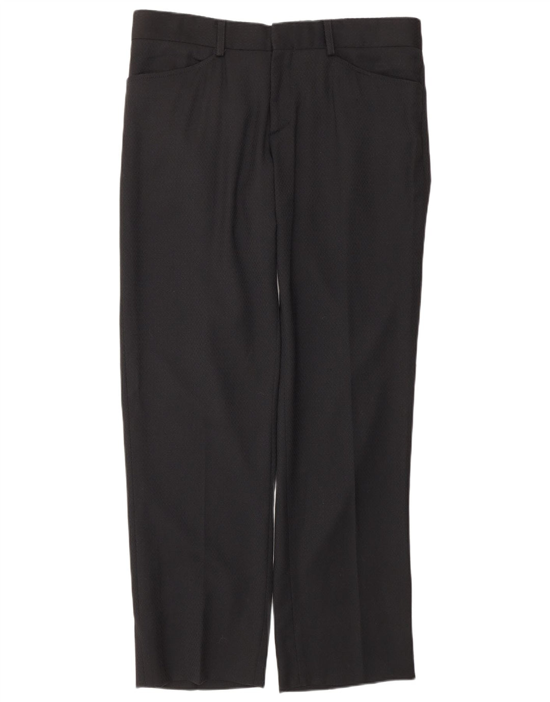 DOLCE & GABBANA Mens 2 Piece Suit IT 50 Large W36 L31 Black New Wool