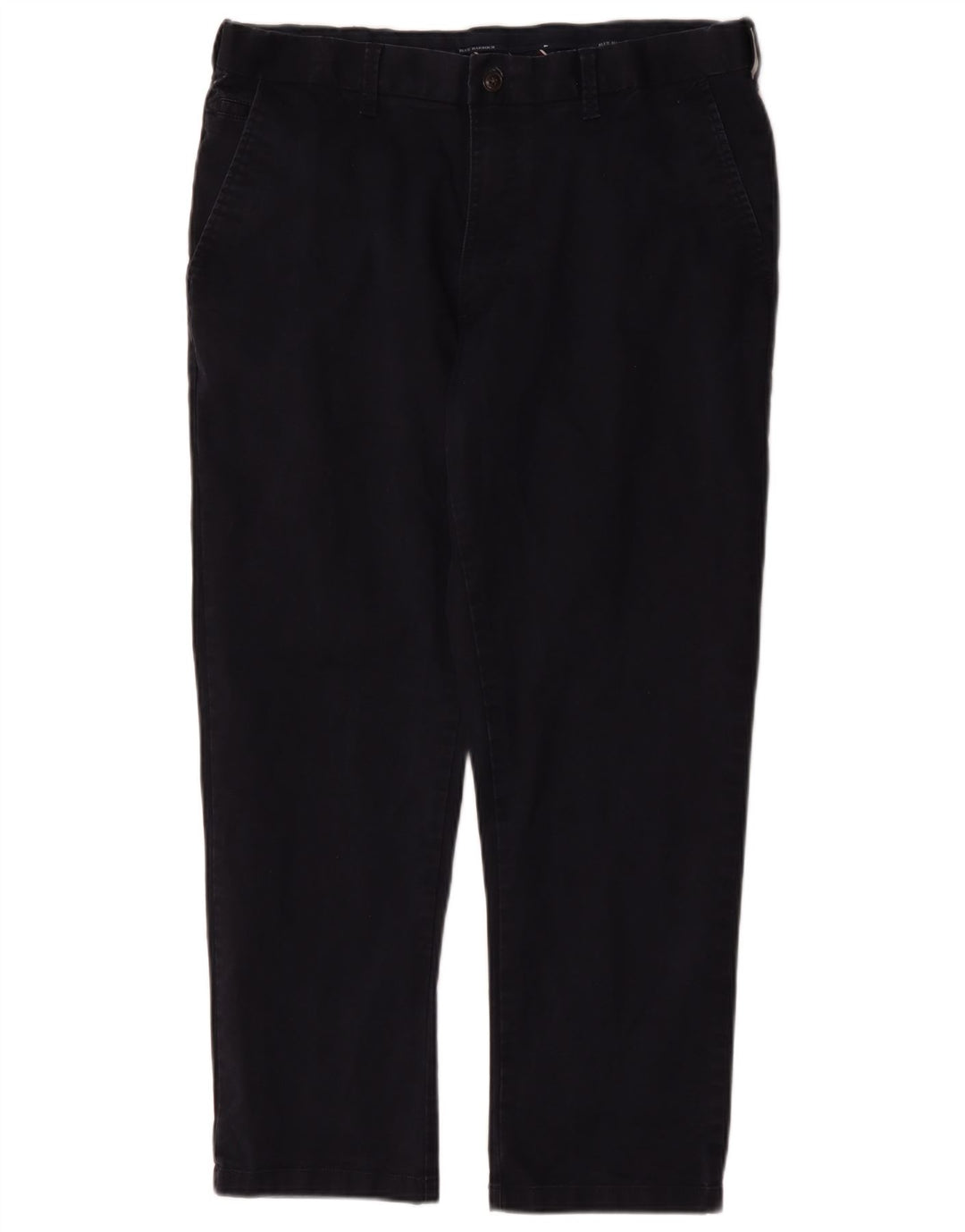 Marks & Spencer Mens Blue Harbour Chino Trousers W38 L29 Navy Blue