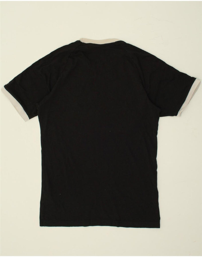 ADIDAS Mens T-Shirt Top Small Black Cotton | Vintage Adidas | Thrift | Second-Hand Adidas | Used Clothing | Messina Hembry 