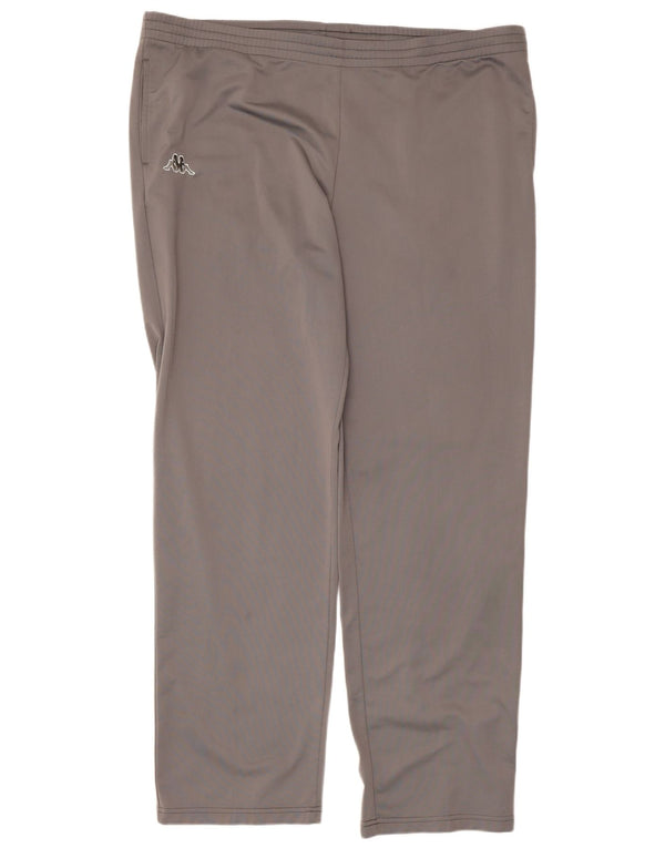 Kappa Mens Tracksuit Trousers 3XL Grey Polyester
