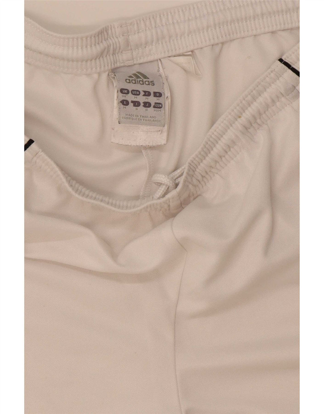 Adidas Mens Climalite Sport Shorts Large White Polyester