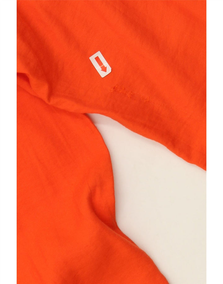 U.S. POLO ASSN. Womens Shirt Dress EU 38 Medium Orange Vintage U.S. Polo Assn. and Second-Hand U.S. Polo Assn. from Messina Hembry 