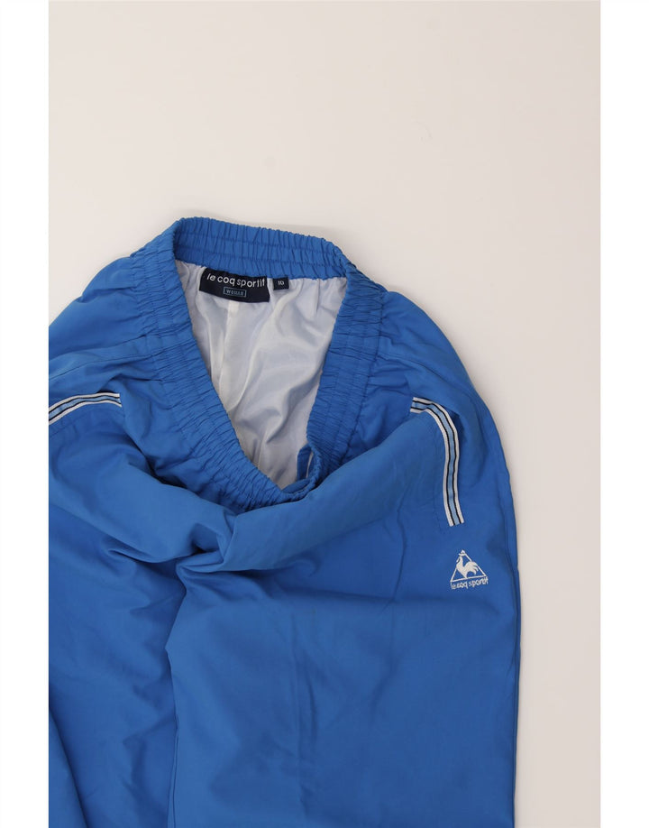 LE COQ SPORTIF Womens Tracksuit Trousers UK 10 Small  Blue Polyester Vintage Le Coq Sportif and Second-Hand Le Coq Sportif from Messina Hembry 