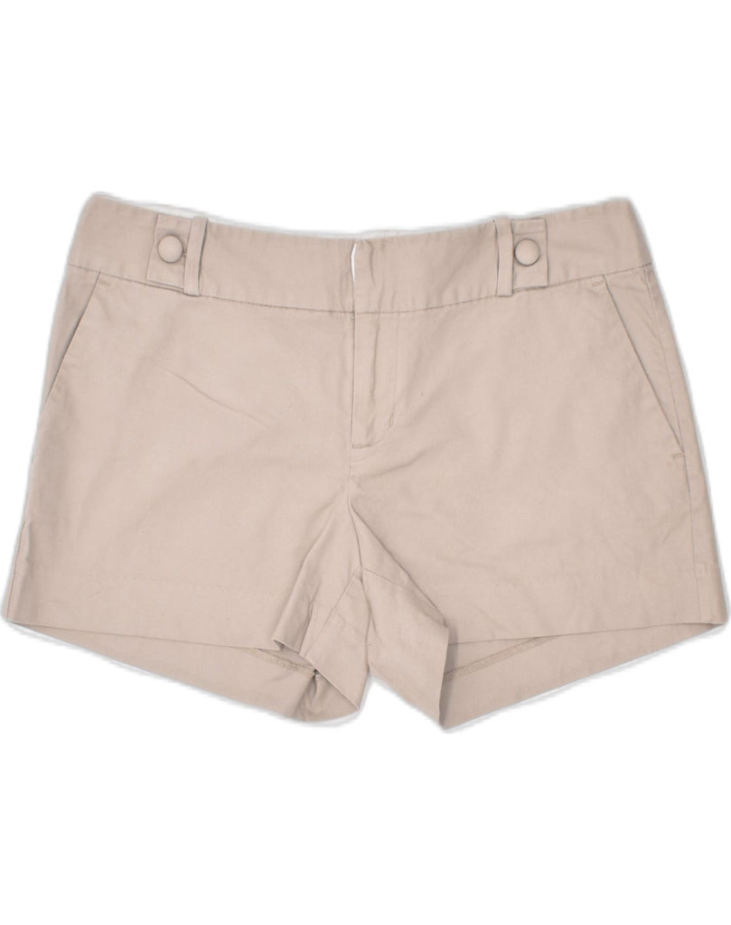 BANANA REPUBLIC Womens Hot Pants US 8 Medium W31 Beige Cotton Classic | Vintage | Thrift | Second-Hand | Used Clothing | Messina Hembry 